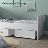 BABELIO Premium Memory Foam Crib Mattresses 51" x 27" x 4.7", 2-Stage, Splittable Design, Waterproof Lining & Removable Mattress Cover, for Standard Crib & Toddler Bed